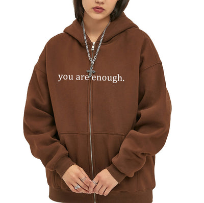 Everyday Comfort Hoodie with Zipper