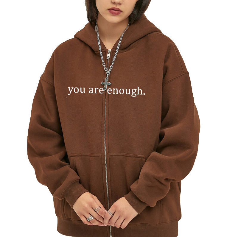 Everyday Comfort Hoodie with Zipper