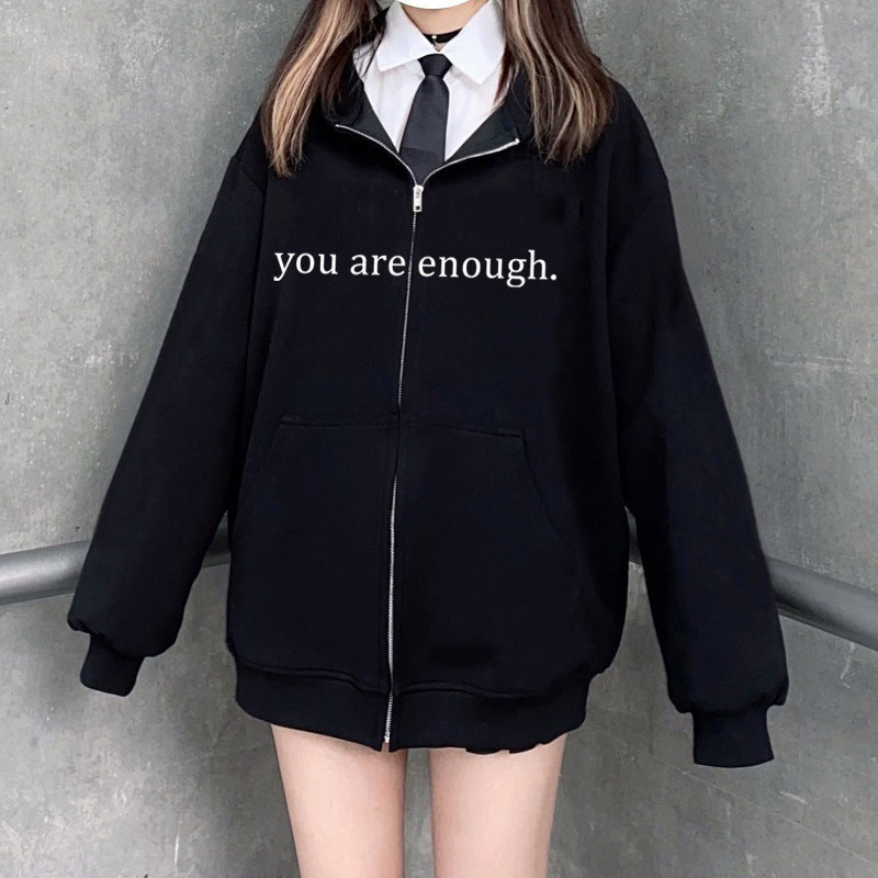 Everyday Comfort Hoodie with Zipper