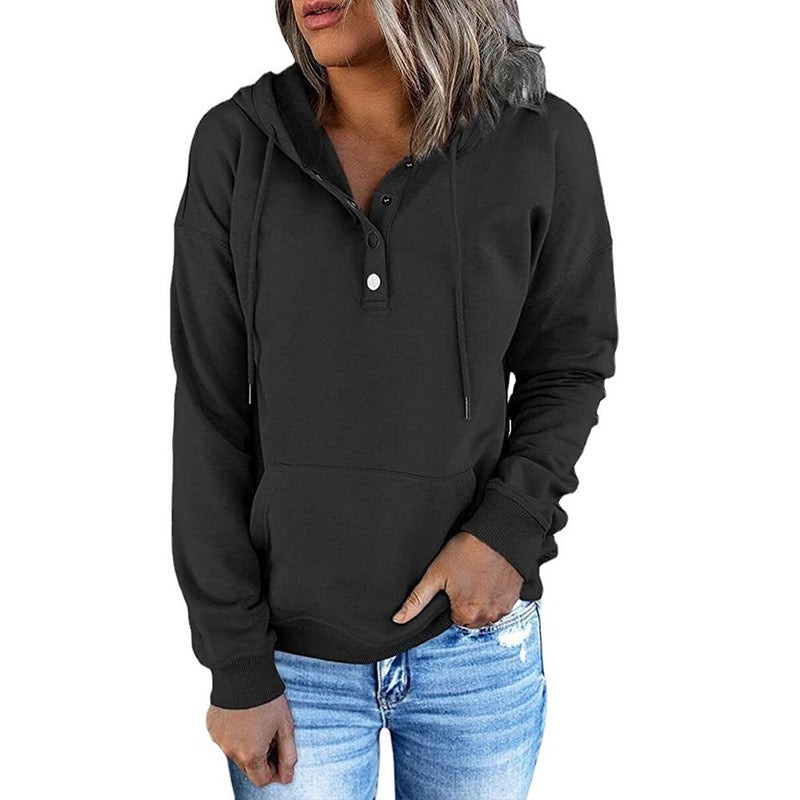 Fashion Long Sleeve Hoodie Top