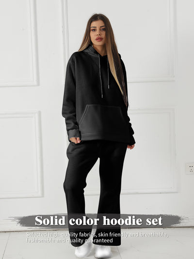 Trendy Solid Color Tracksuit