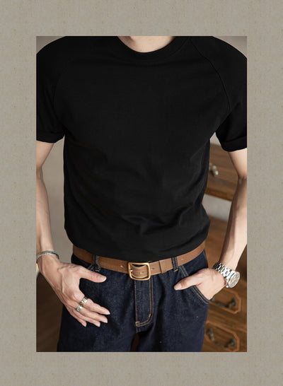 Retro Sport Round Neck Shirt