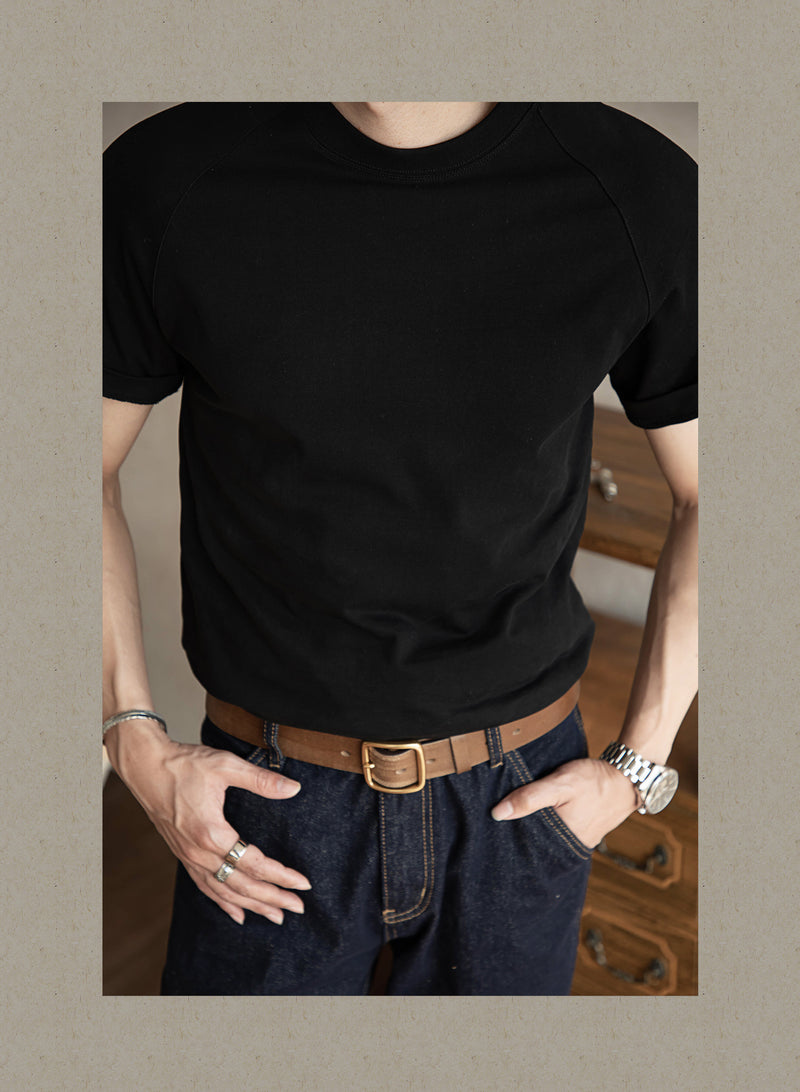 Retro Sport Round Neck Shirt