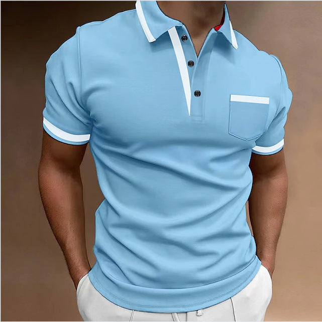 Trendy Square Collar Graphic Tee