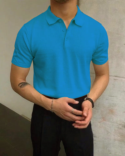 Lightweight Lapel T-Shirt