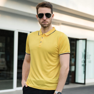 Casual Short Sleeve Polo Shirt