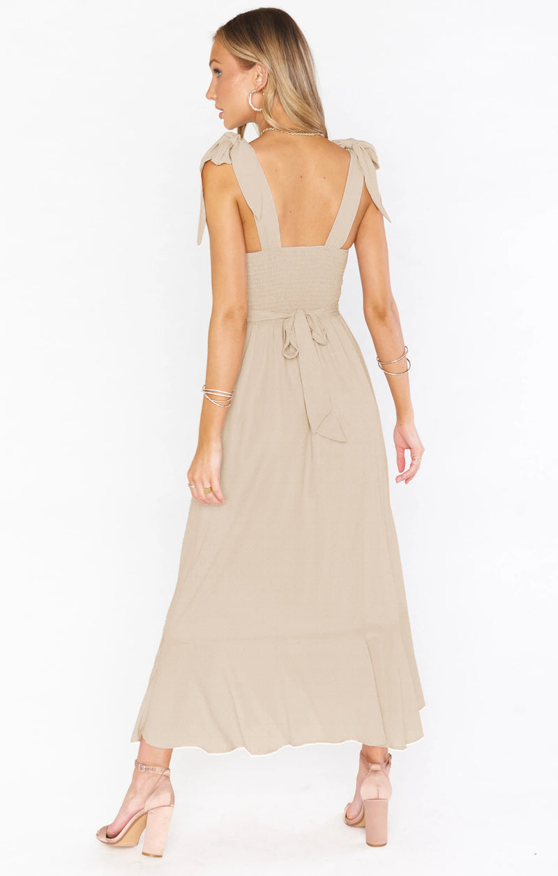 Elegant Summer Spaghetti Strap Dress