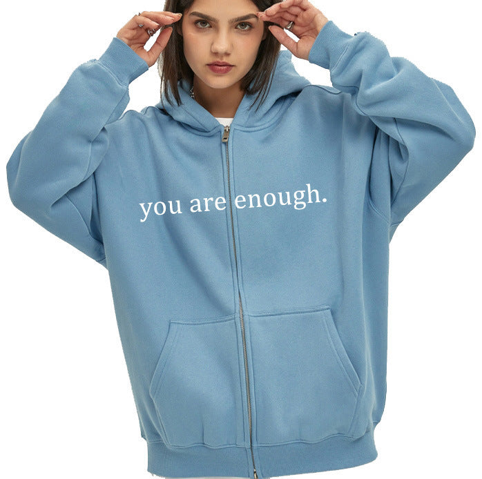 Everyday Comfort Hoodie with Zipper