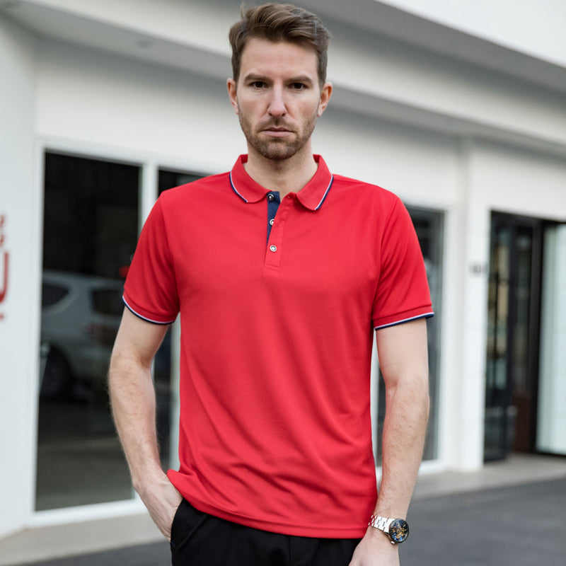 Casual Short Sleeve Polo Shirt