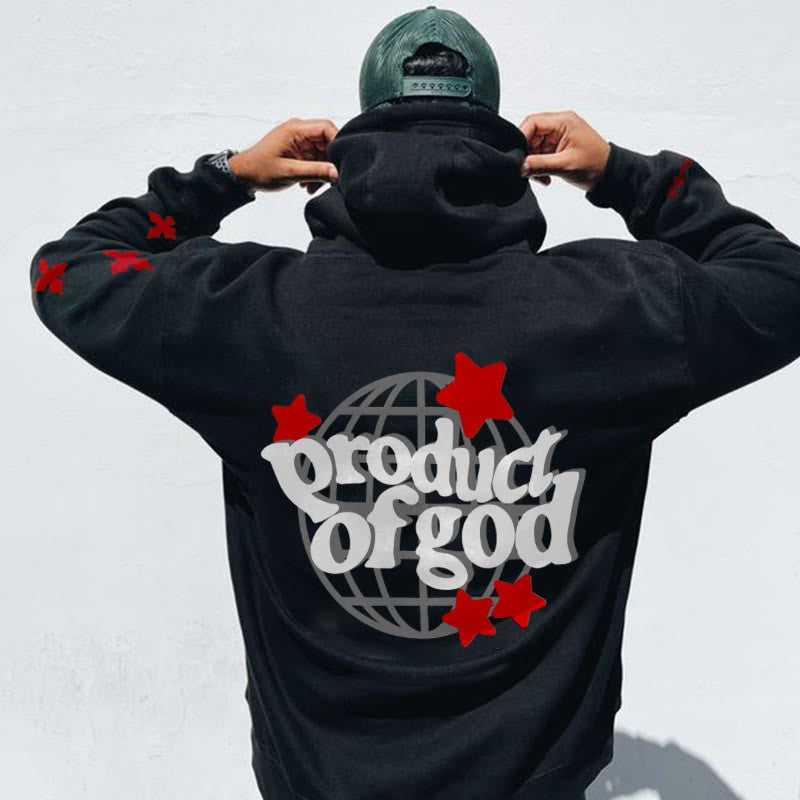 Printed Pullover with Pockets