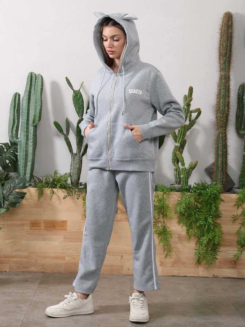 Casual Hoodie & Pants Set