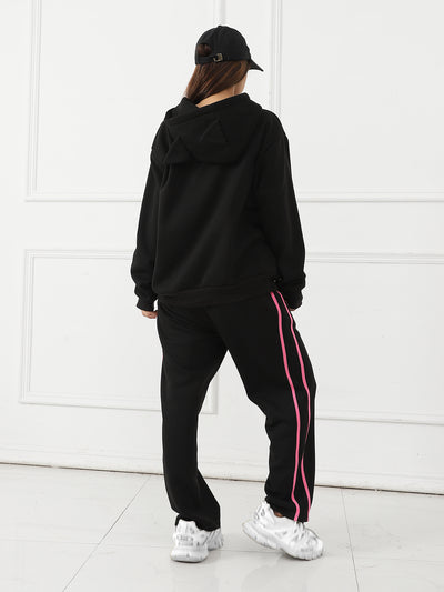 Casual Hoodie & Pants Set