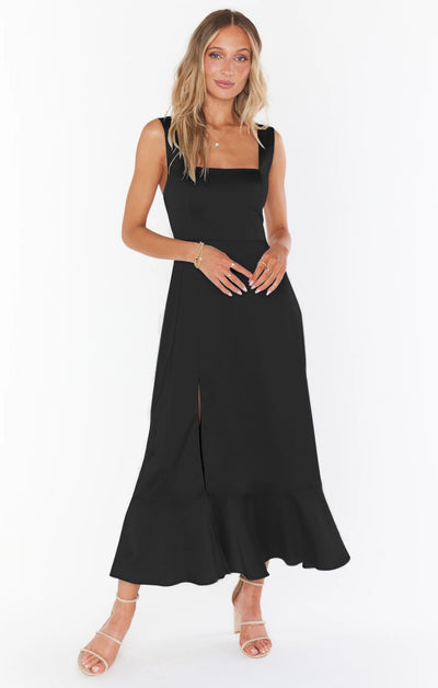 Elegant Summer Spaghetti Strap Dress