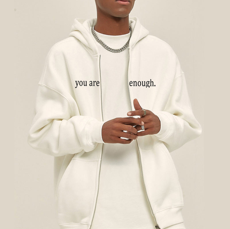Everyday Comfort Hoodie with Zipper