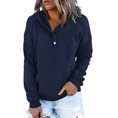 Fashion Long Sleeve Hoodie Top