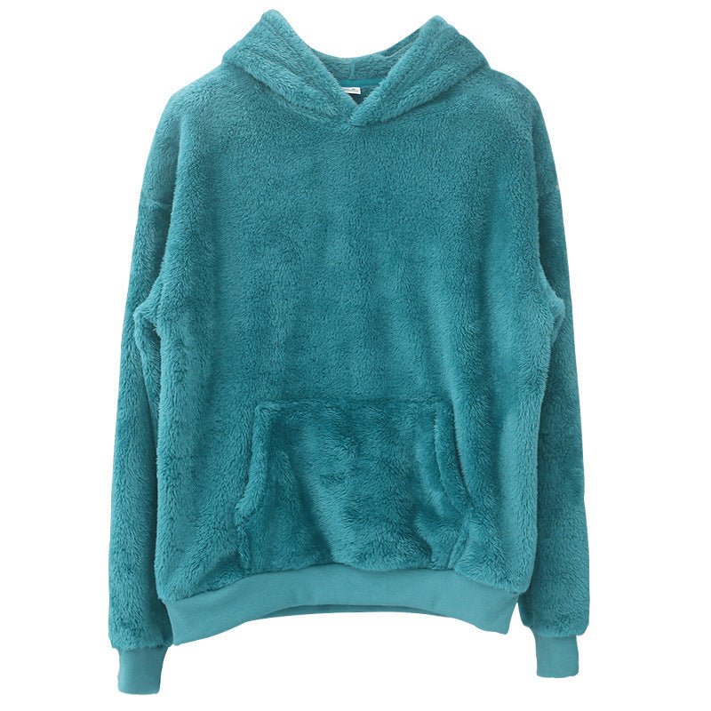 Double-sided Velvet Hooded Sweatshirt
