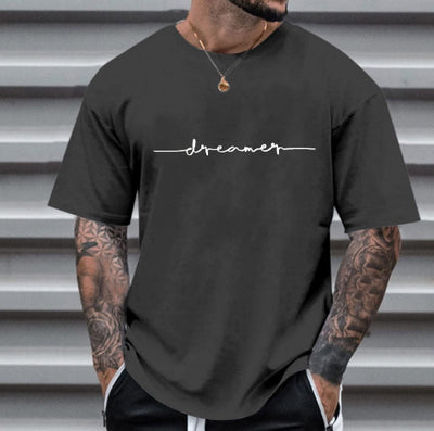 Loose Fit Round Neck T-Shirt