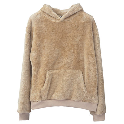 Double-sided Velvet Hooded Sweatshirt