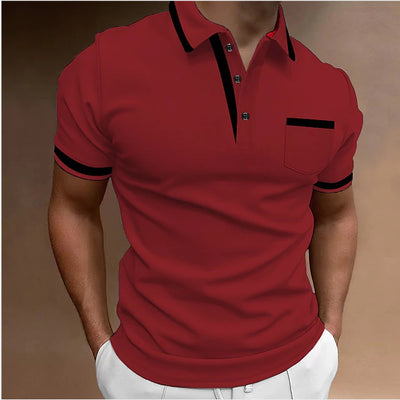 Trendy Square Collar Graphic Tee