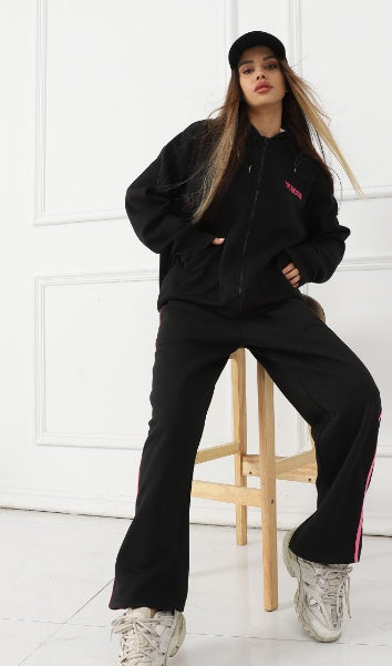 Casual Hoodie & Pants Set