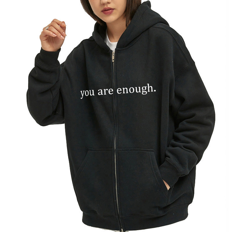 Everyday Comfort Hoodie with Zipper