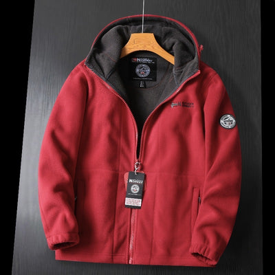 Warm Plus Fit Brushed Hoodie