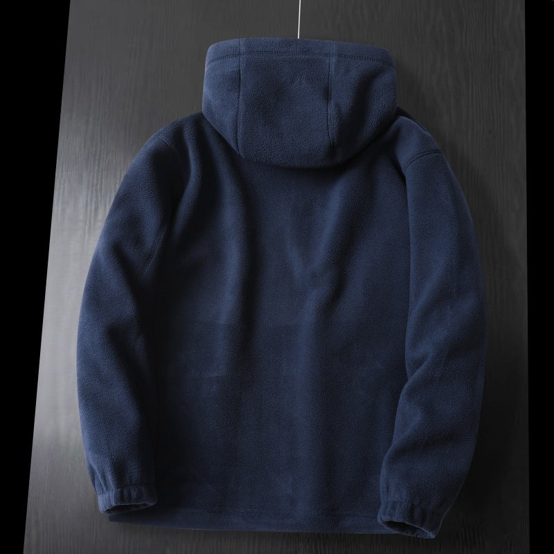 Warm Plus Fit Brushed Hoodie