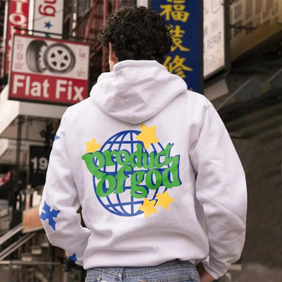 Printed Pullover with Pockets