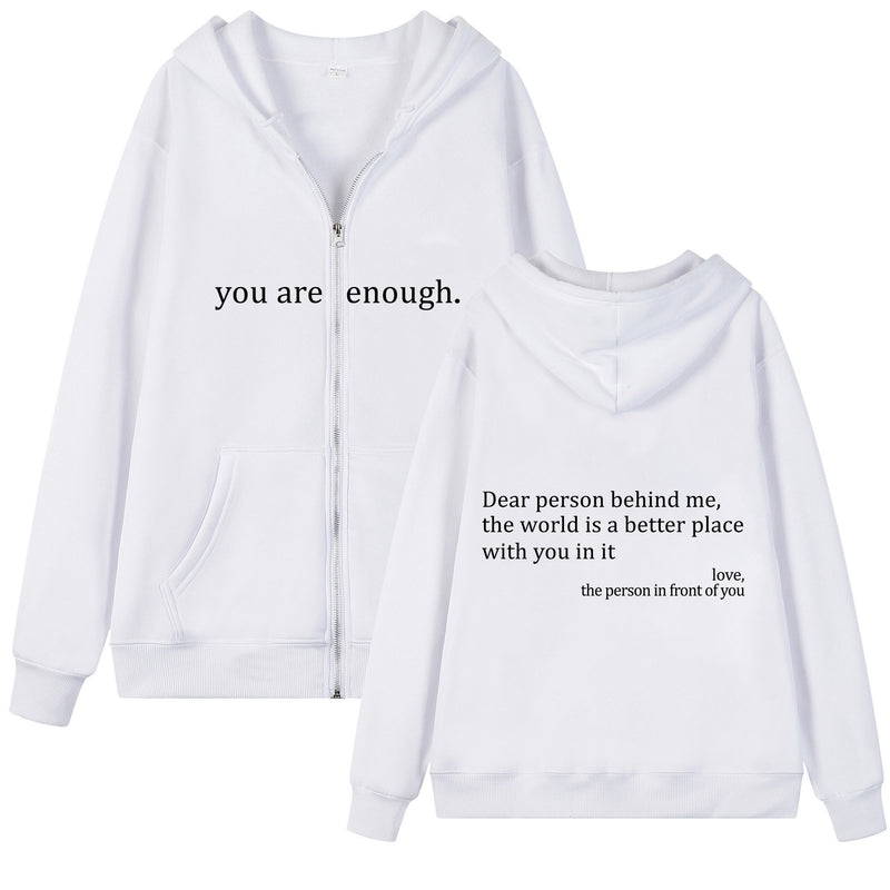 Everyday Comfort Hoodie with Zipper