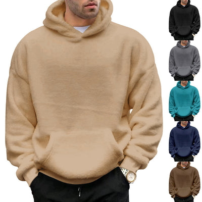 Double-sided Velvet Hooded Sweatshirt
