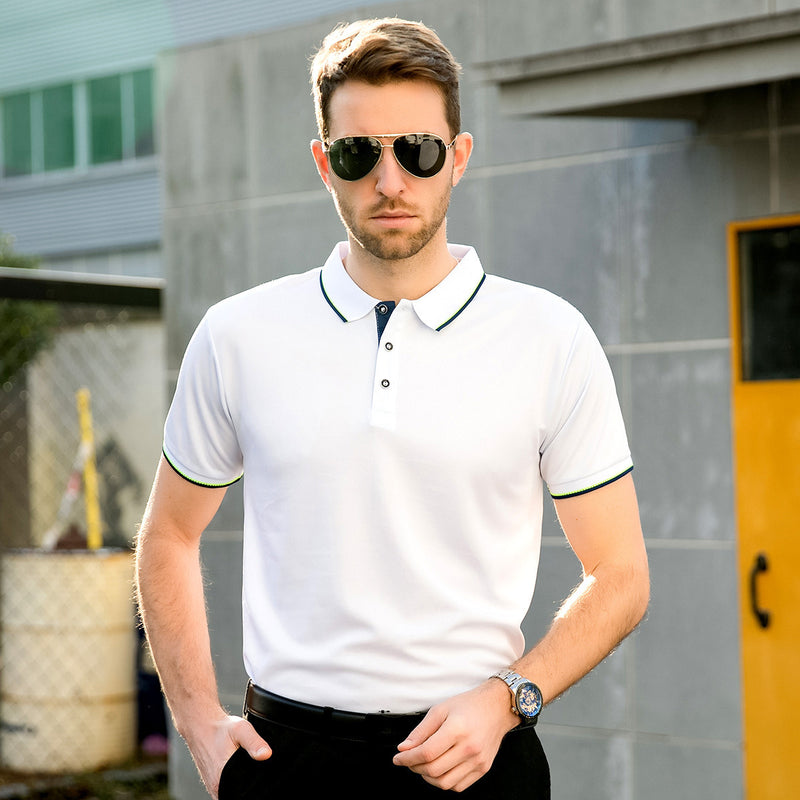 Casual Short Sleeve Polo Shirt