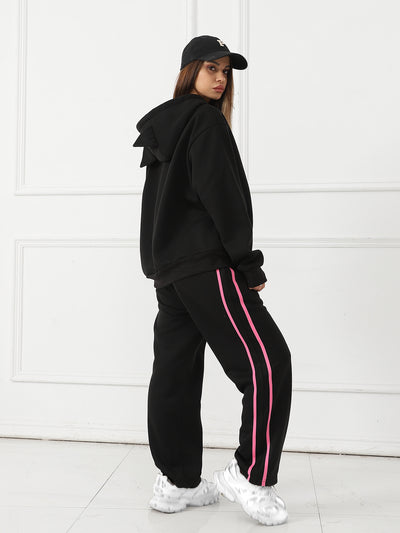 Casual Hoodie & Pants Set