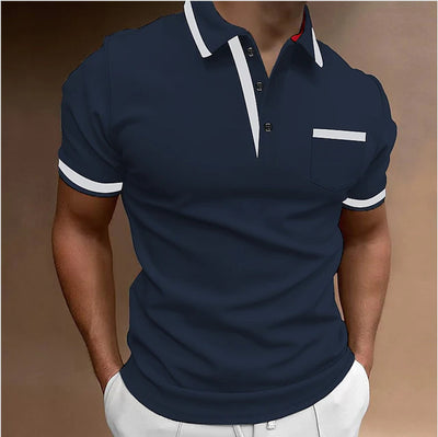 Trendy Square Collar Graphic Tee